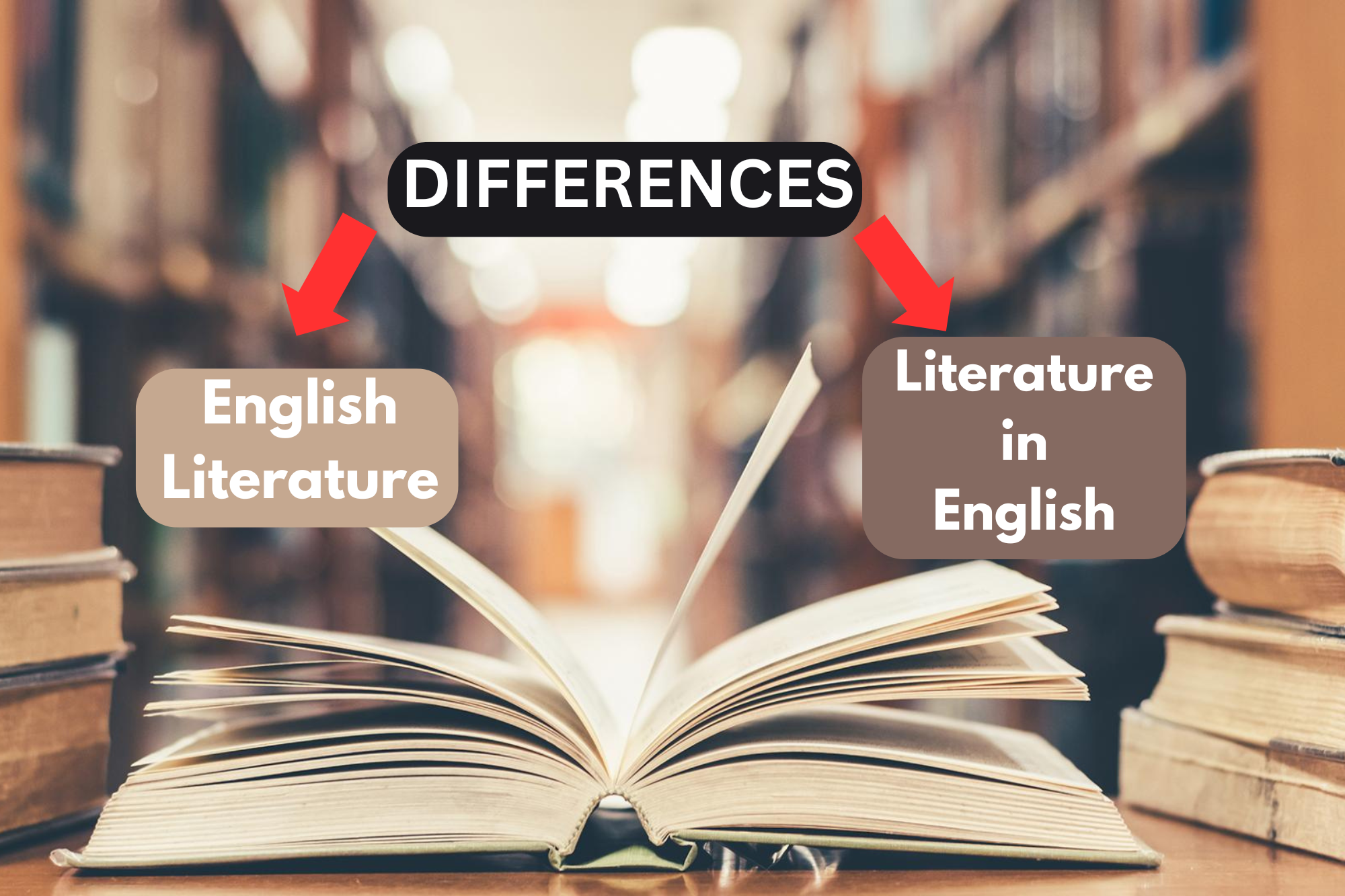 Difference Between English Literature and Literature in English